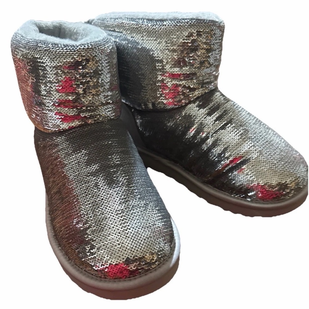 UGG Ankle Boots with Silver